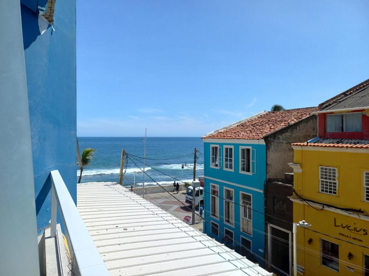 Studio Lateral vista mar Barra cama de casal Netflix Salvador de Bahía Exterior foto