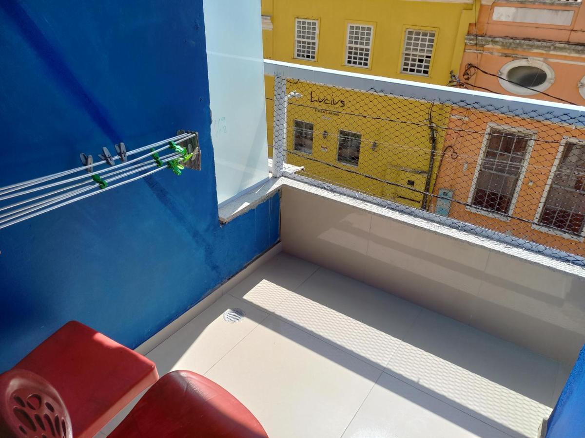 Studio Lateral vista mar Barra cama de casal Netflix Salvador de Bahía Exterior foto