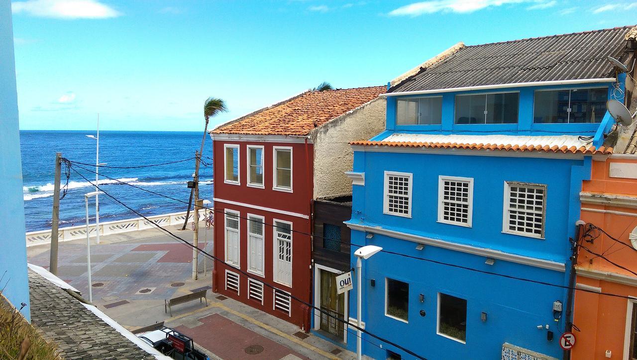 Studio Lateral vista mar Barra cama de casal Netflix Salvador de Bahía Exterior foto