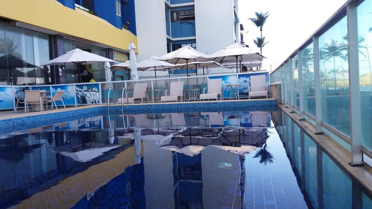 Studio Lateral vista mar Barra cama de casal Netflix Salvador de Bahía Exterior foto
